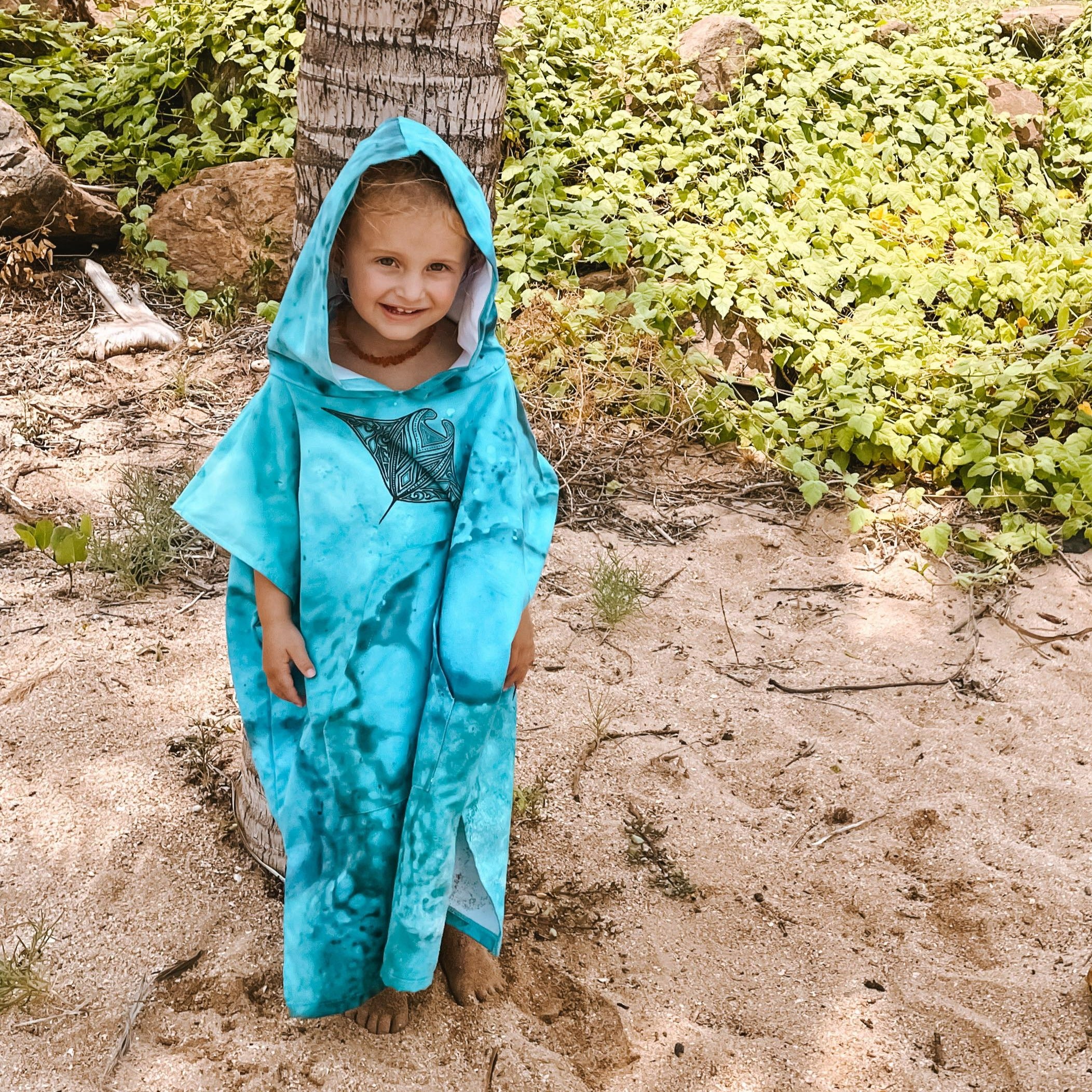 Sand Free Hoodie Towel- Kids