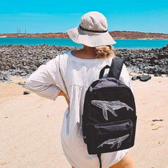 Backpack - Whale Charcoal