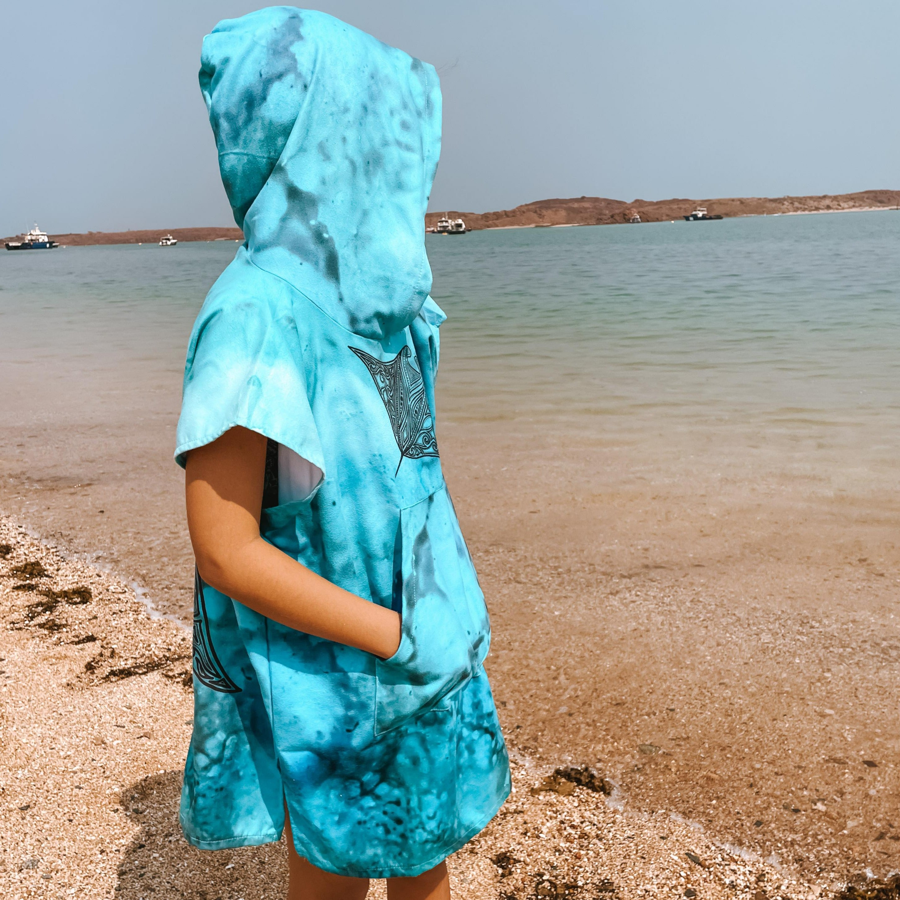 Sand Free Hoodie Towel- Kids