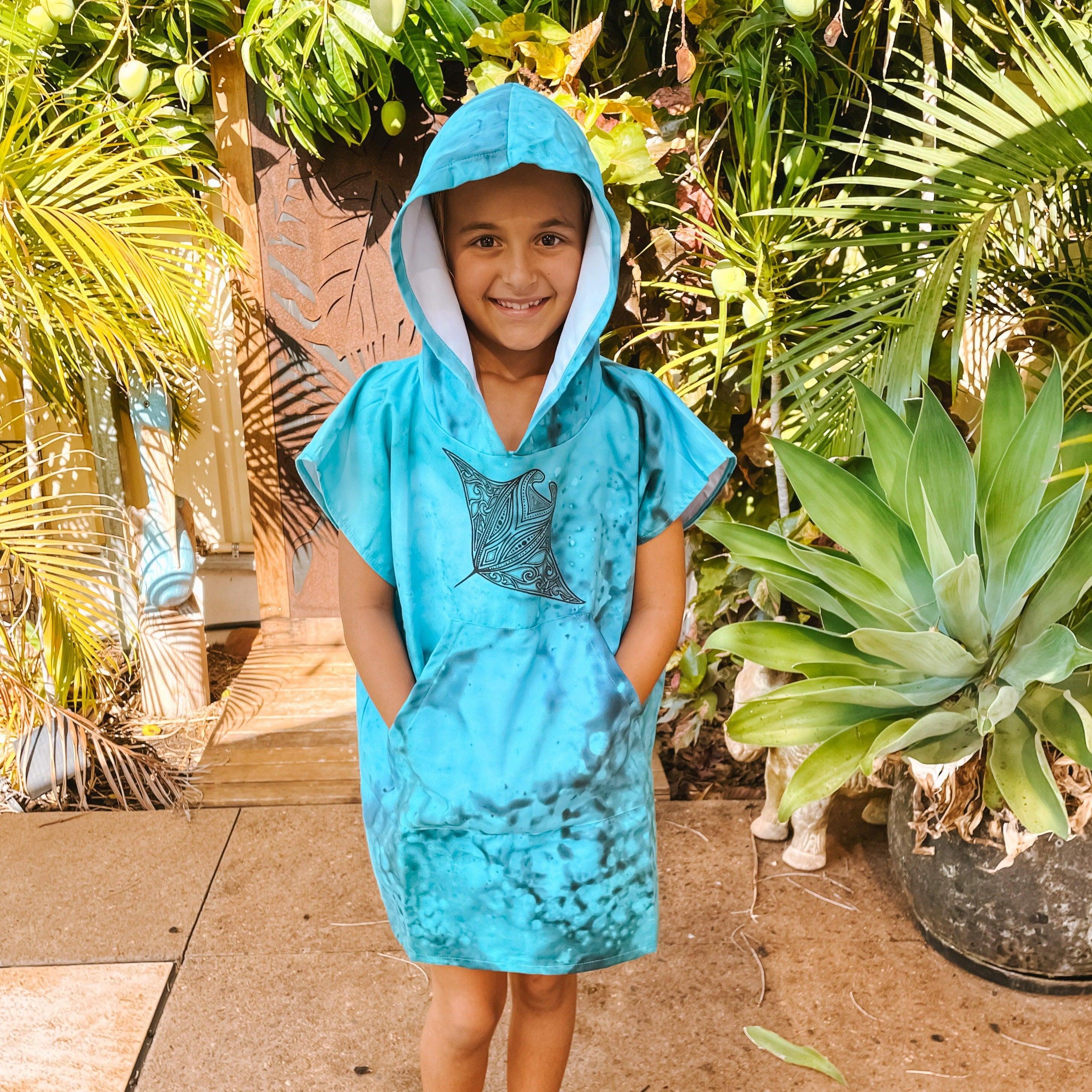 Sand Free Hoodie Towel- Kids