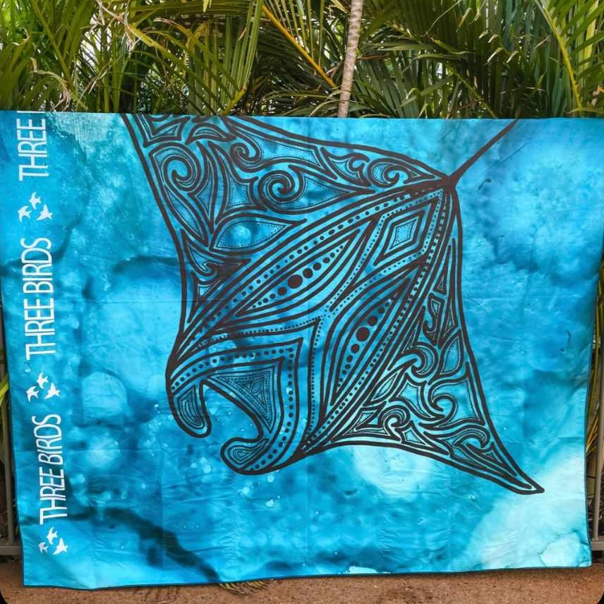 Sand Free Double Beach Towel - Mantaray