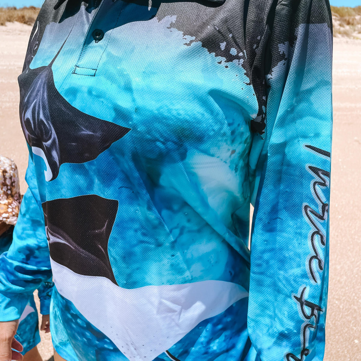 Fishing Shirt - Manta Ray Adults