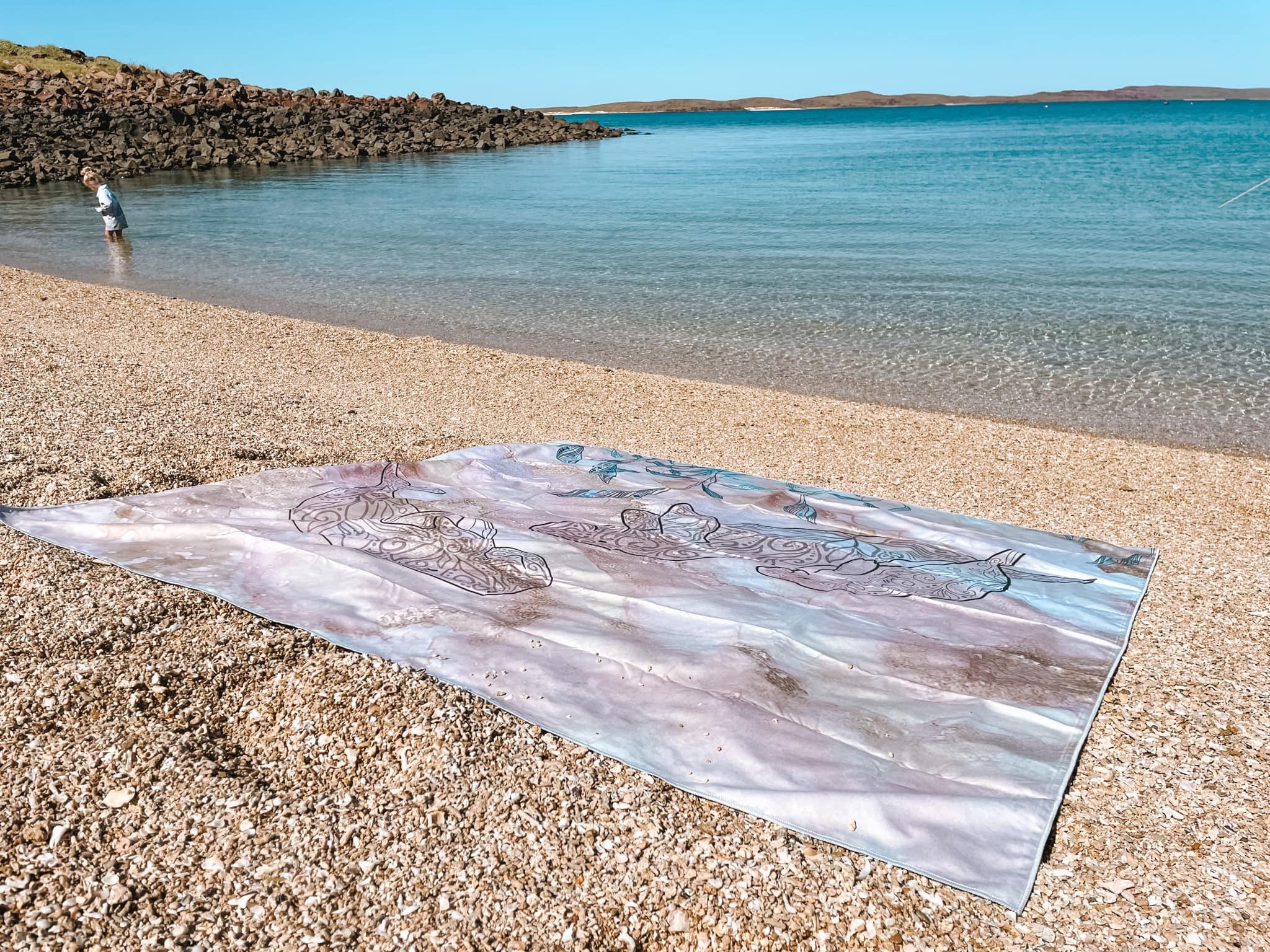 Sand Free Double Beach Towel - Dugong