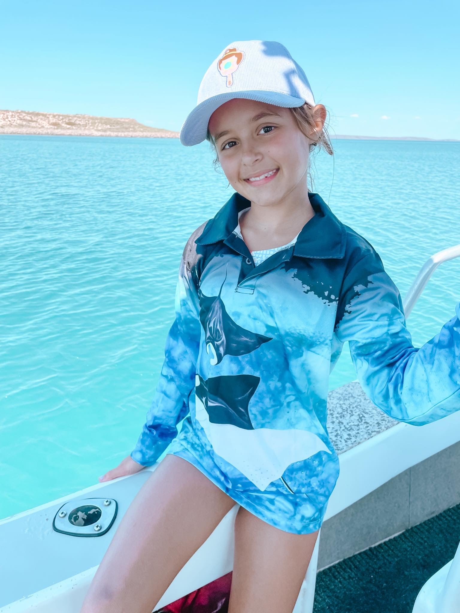 Fishing Shirt - Manta Ray Children's