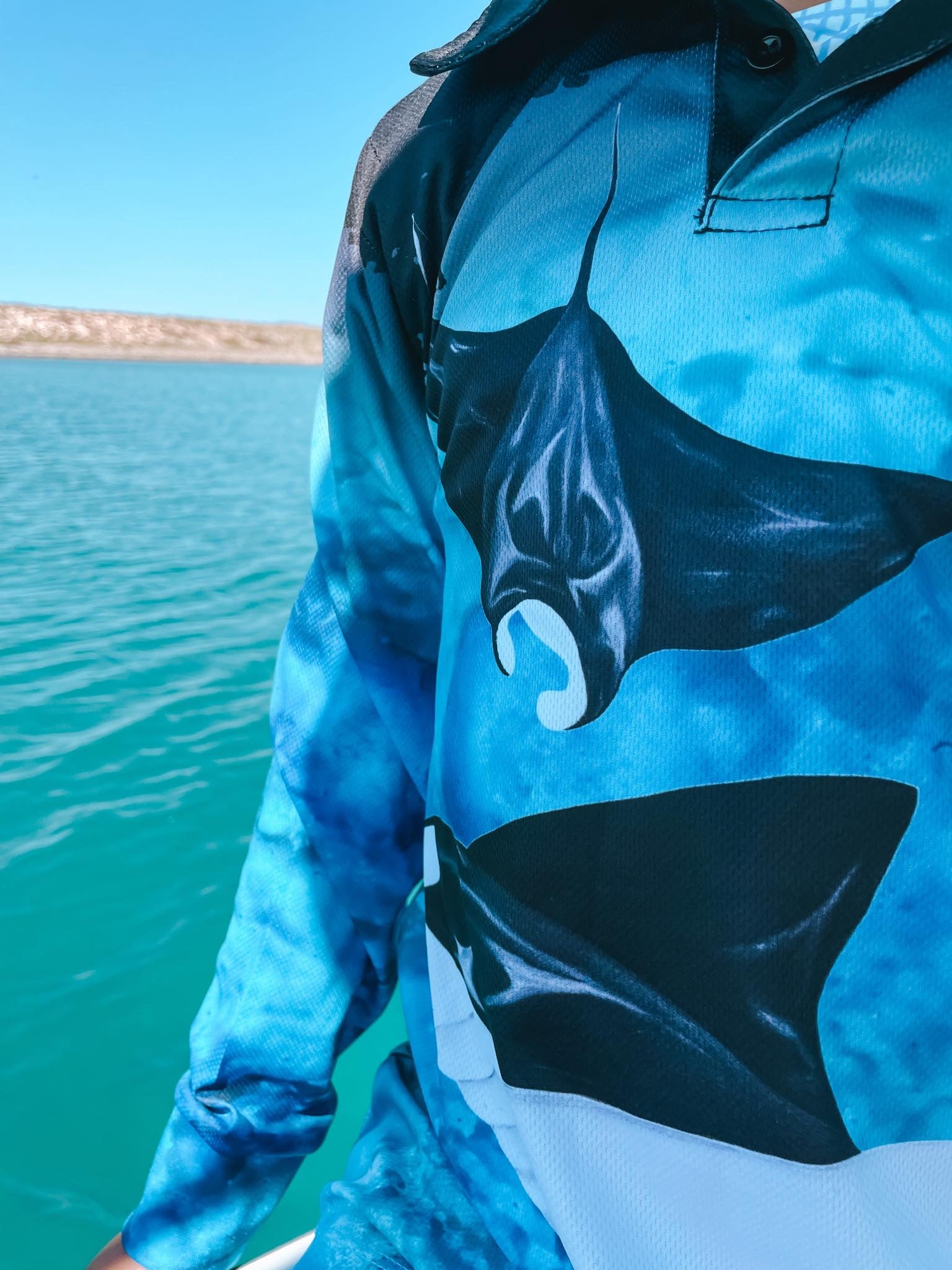 Fishing Shirt - Manta Ray Children's