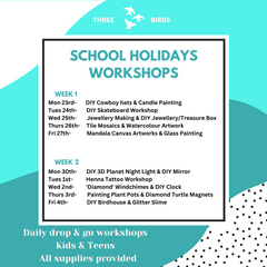 School Holidays Workshops